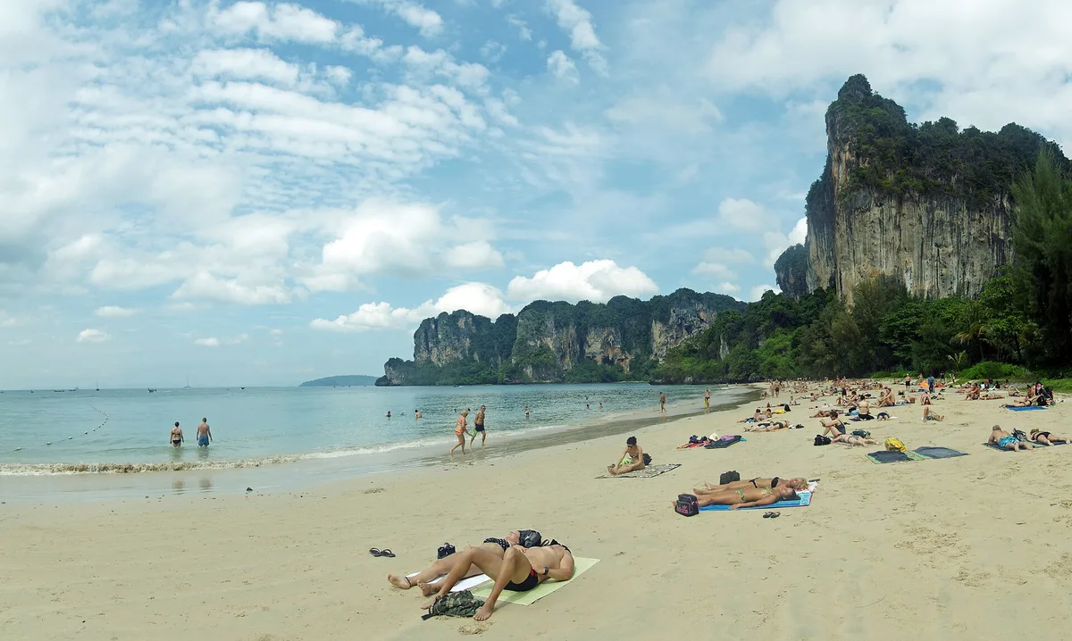 Railay West beach in Krabi